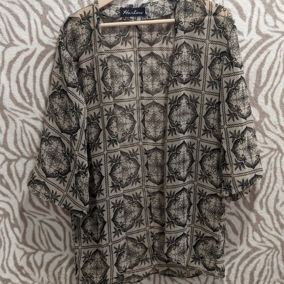 3/4 Sleeve Kimono - Picture 1 of 1